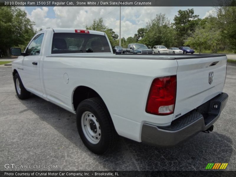 Stone White / Dark Slate/Medium Graystone 2010 Dodge Ram 1500 ST Regular Cab