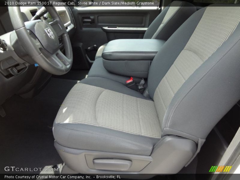 Stone White / Dark Slate/Medium Graystone 2010 Dodge Ram 1500 ST Regular Cab