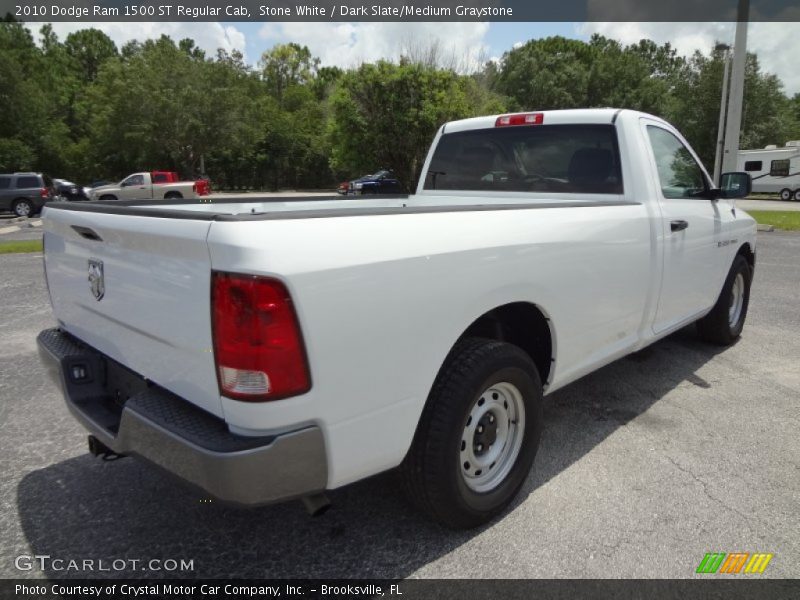 Stone White / Dark Slate/Medium Graystone 2010 Dodge Ram 1500 ST Regular Cab