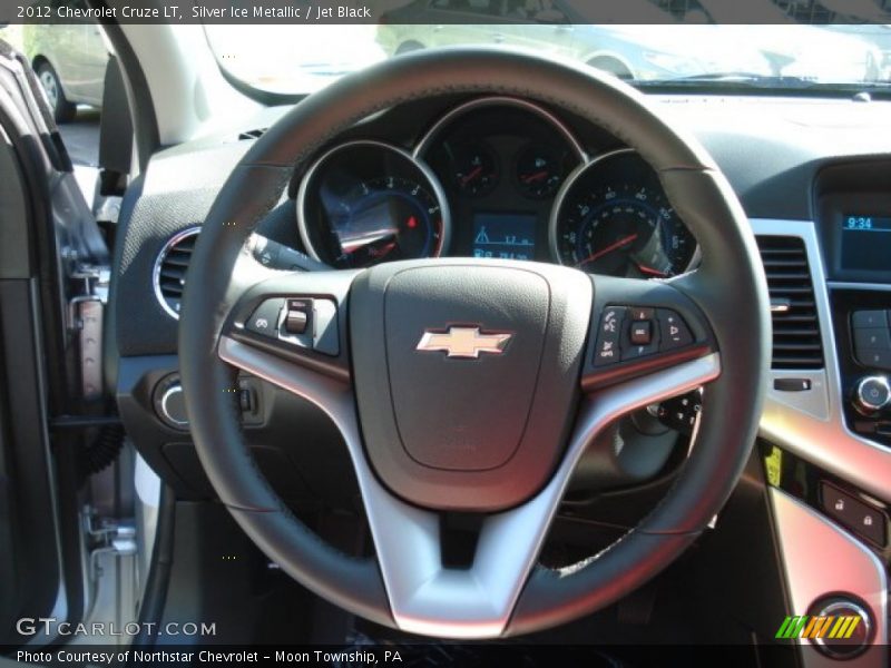 Silver Ice Metallic / Jet Black 2012 Chevrolet Cruze LT