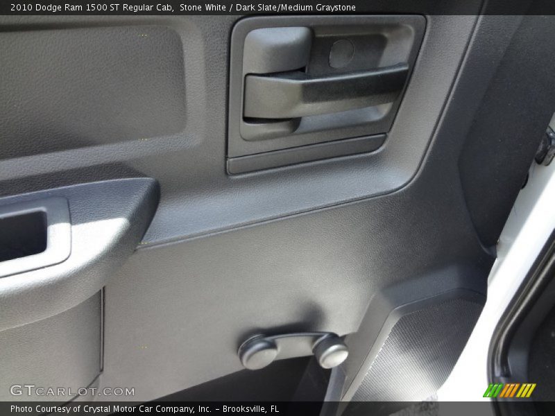 Stone White / Dark Slate/Medium Graystone 2010 Dodge Ram 1500 ST Regular Cab