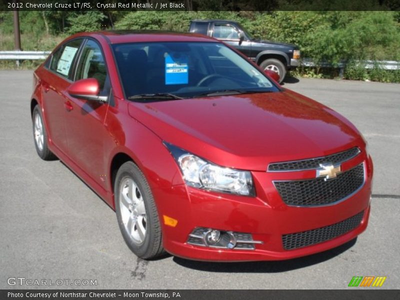 Crystal Red Metallic / Jet Black 2012 Chevrolet Cruze LT/RS