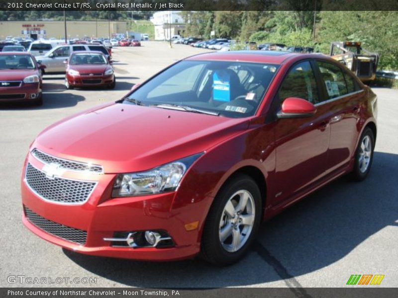 Crystal Red Metallic / Jet Black 2012 Chevrolet Cruze LT/RS