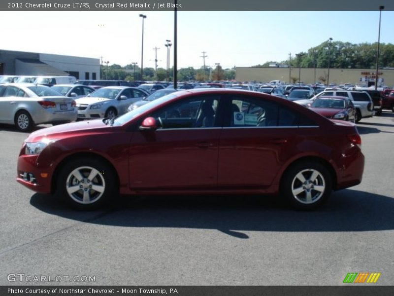 Crystal Red Metallic / Jet Black 2012 Chevrolet Cruze LT/RS