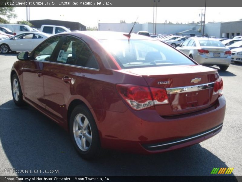 Crystal Red Metallic / Jet Black 2012 Chevrolet Cruze LT/RS