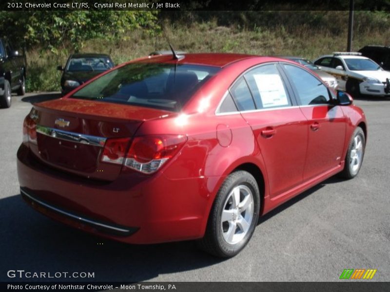 Crystal Red Metallic / Jet Black 2012 Chevrolet Cruze LT/RS