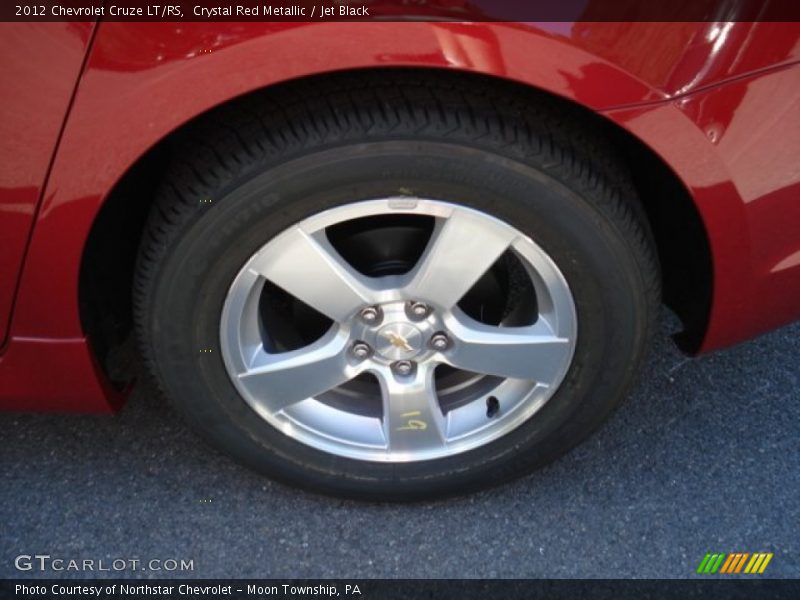 Crystal Red Metallic / Jet Black 2012 Chevrolet Cruze LT/RS