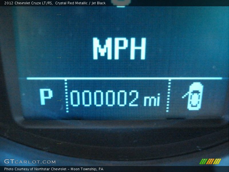 Crystal Red Metallic / Jet Black 2012 Chevrolet Cruze LT/RS