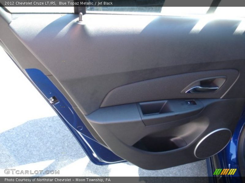 Blue Topaz Metallic / Jet Black 2012 Chevrolet Cruze LT/RS