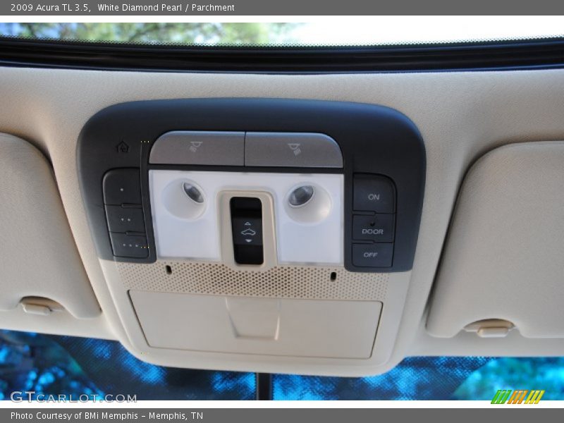White Diamond Pearl / Parchment 2009 Acura TL 3.5