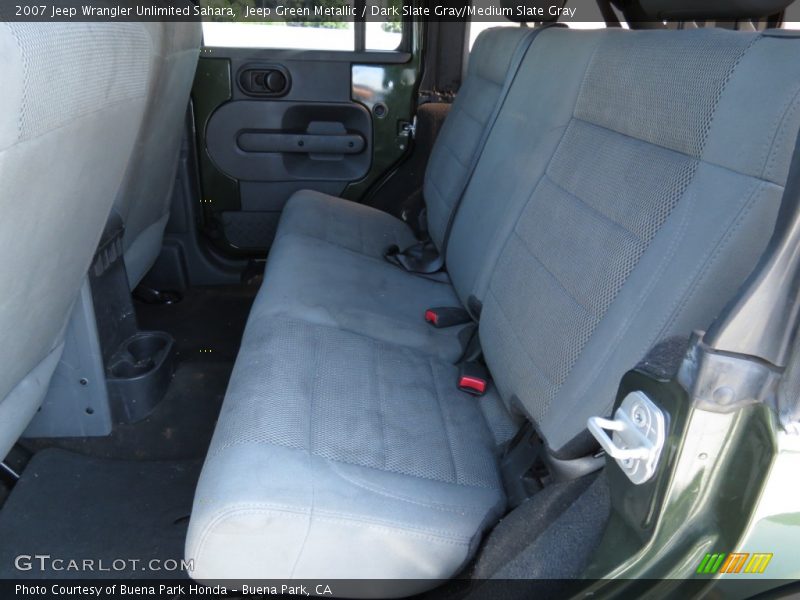 Jeep Green Metallic / Dark Slate Gray/Medium Slate Gray 2007 Jeep Wrangler Unlimited Sahara