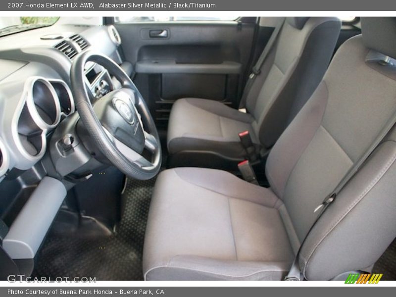 Alabaster Silver Metallic / Black/Titanium 2007 Honda Element LX AWD