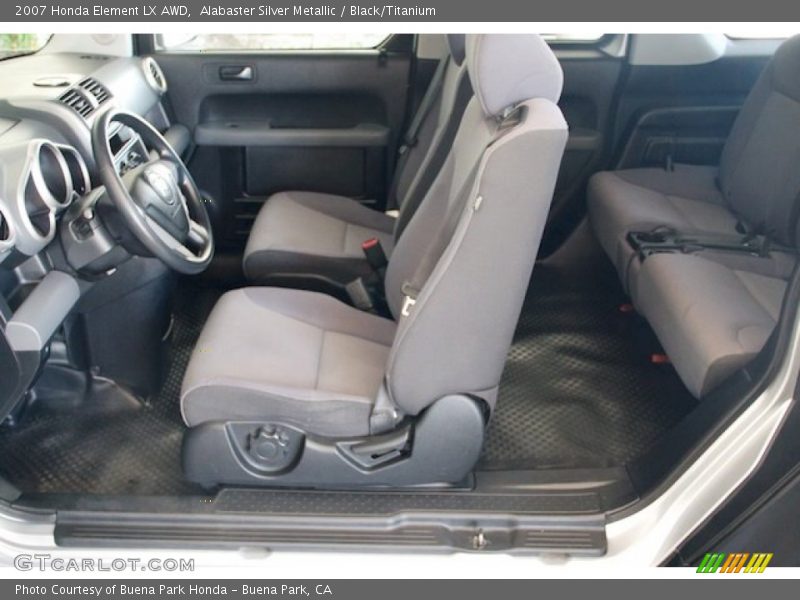 Alabaster Silver Metallic / Black/Titanium 2007 Honda Element LX AWD