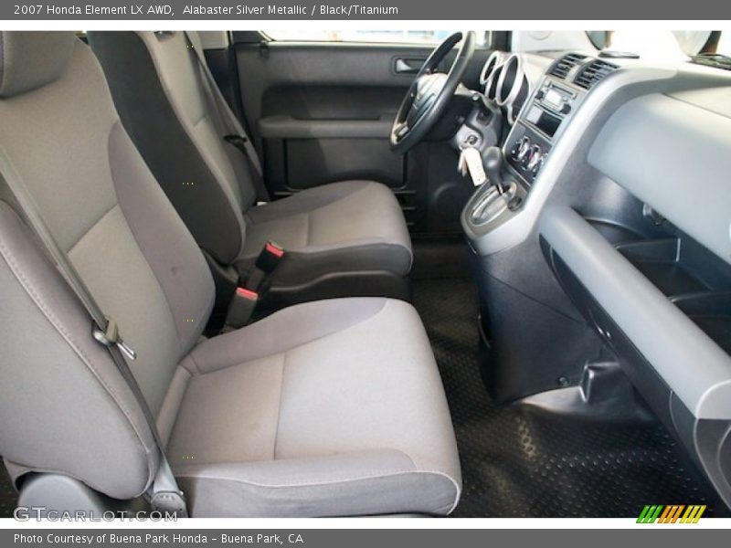 Alabaster Silver Metallic / Black/Titanium 2007 Honda Element LX AWD