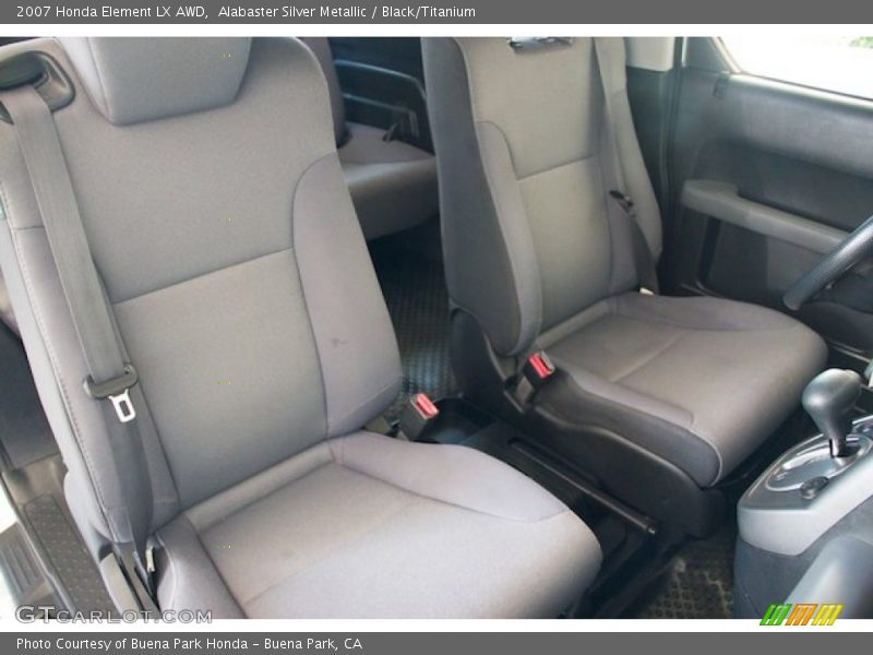 Alabaster Silver Metallic / Black/Titanium 2007 Honda Element LX AWD