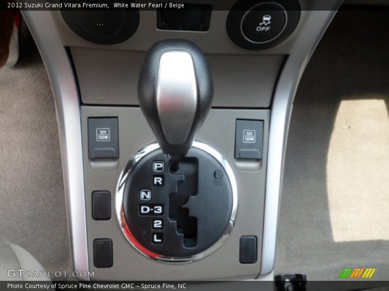 2012 Grand Vitara Premium 4 Speed Automatic Shifter
