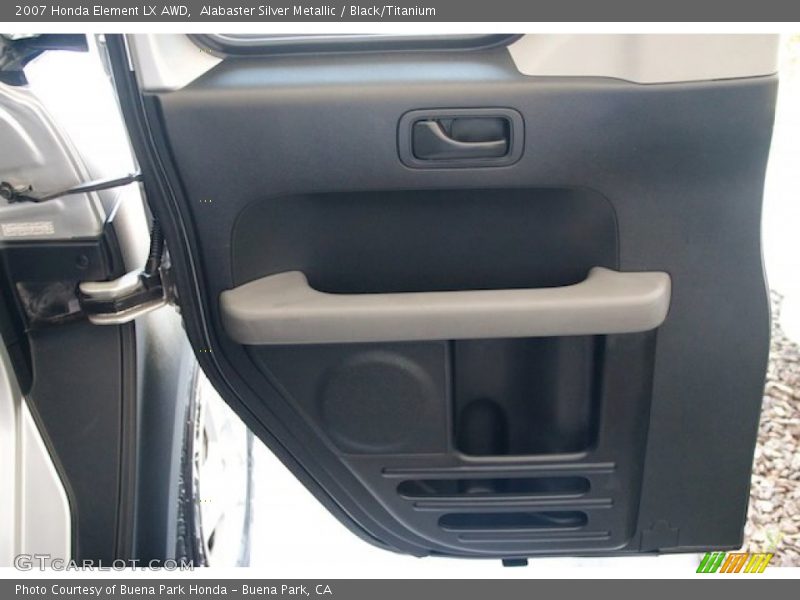 Alabaster Silver Metallic / Black/Titanium 2007 Honda Element LX AWD