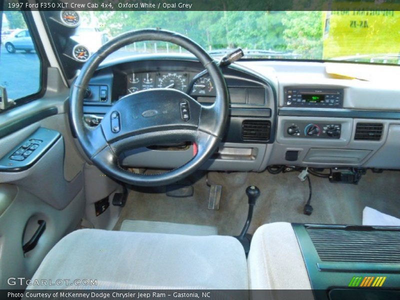 Dashboard of 1997 F350 XLT Crew Cab 4x4