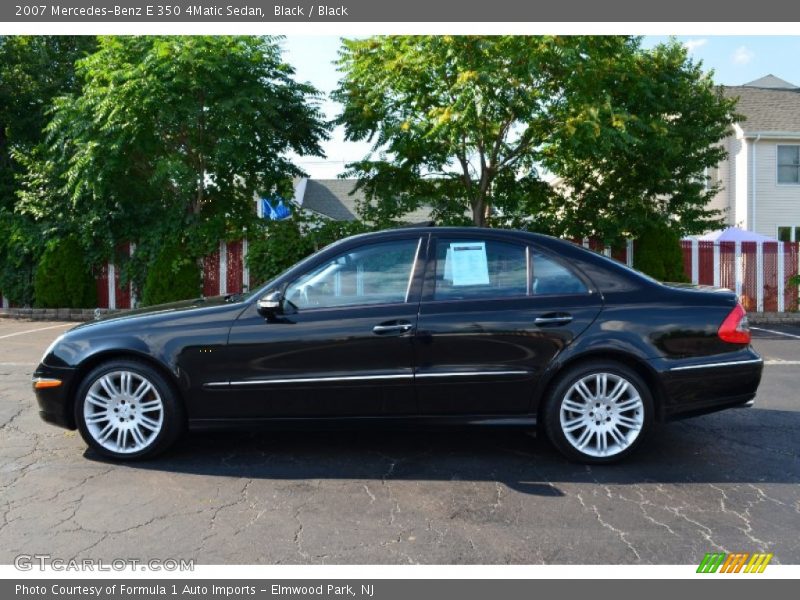  2007 E 350 4Matic Sedan Black