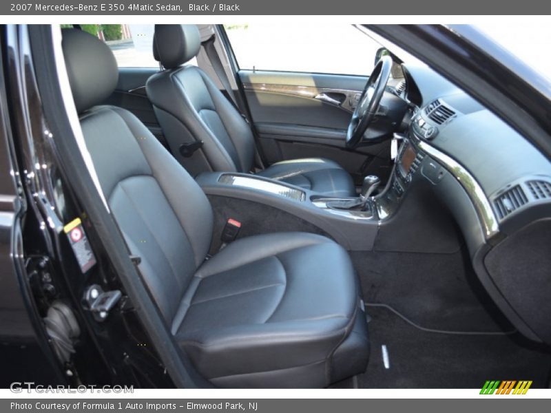  2007 E 350 4Matic Sedan Black Interior