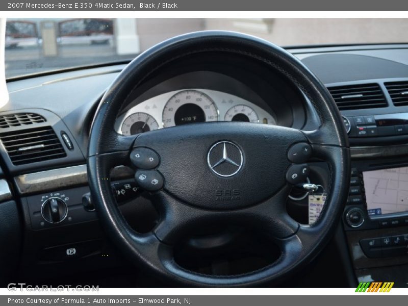  2007 E 350 4Matic Sedan Steering Wheel