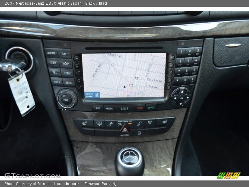 Navigation of 2007 E 350 4Matic Sedan