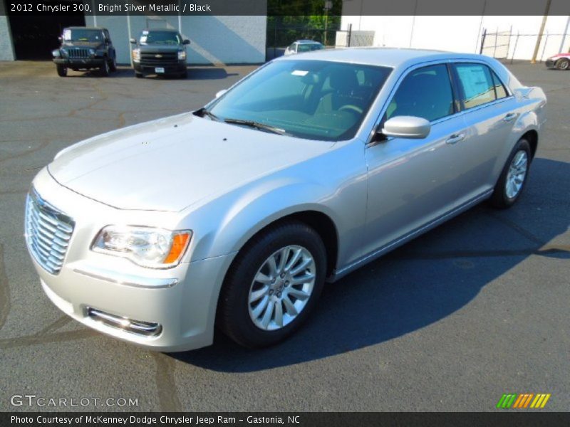 Bright Silver Metallic / Black 2012 Chrysler 300