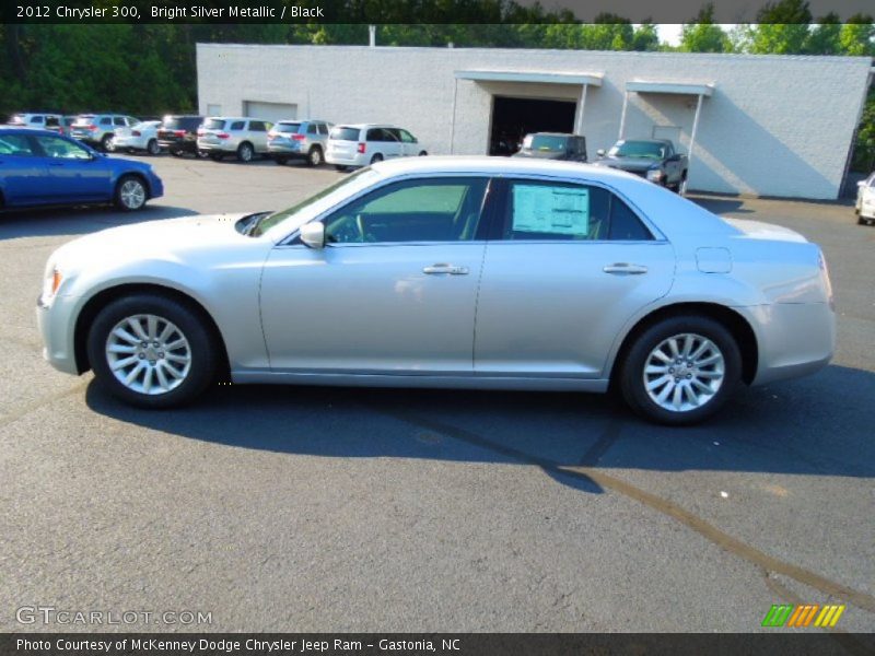 Bright Silver Metallic / Black 2012 Chrysler 300