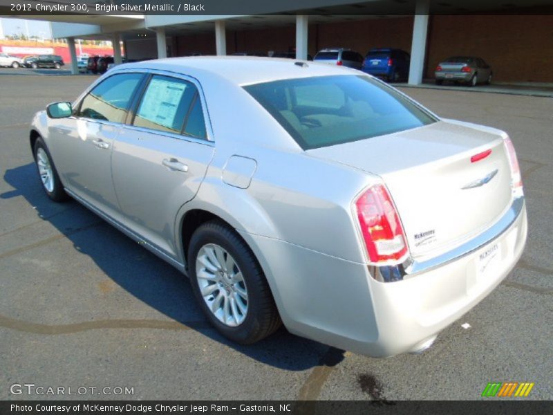 Bright Silver Metallic / Black 2012 Chrysler 300