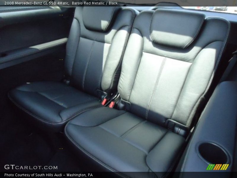 Barolo Red Metallic / Black 2008 Mercedes-Benz GL 550 4Matic