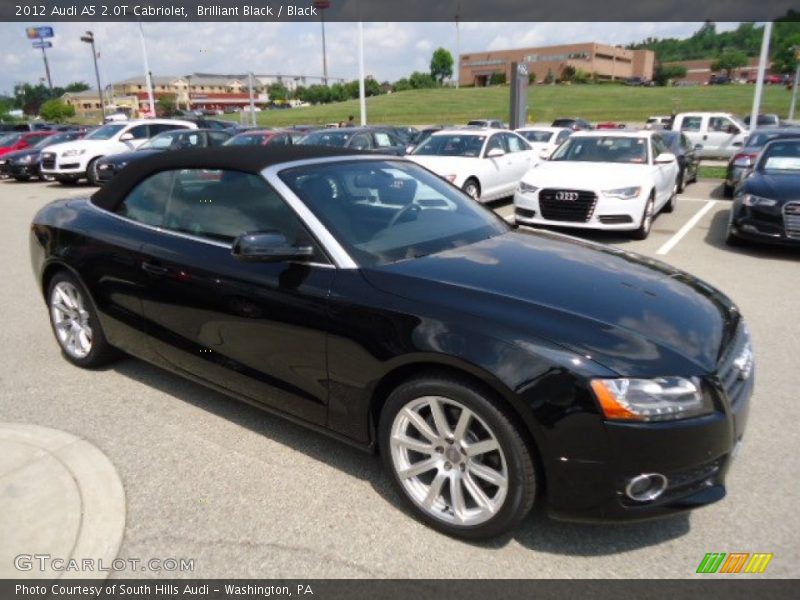 Front 3/4 View of 2012 A5 2.0T Cabriolet
