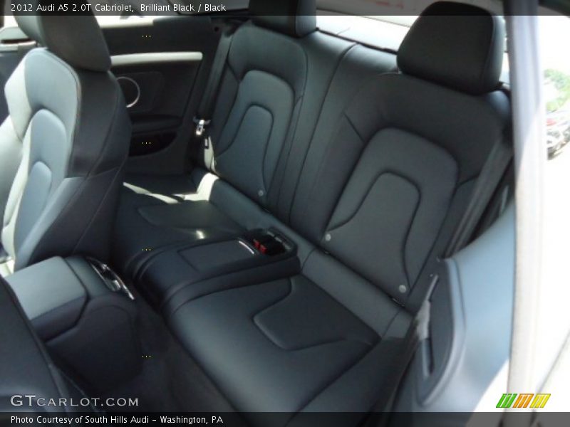Rear Seat of 2012 A5 2.0T Cabriolet