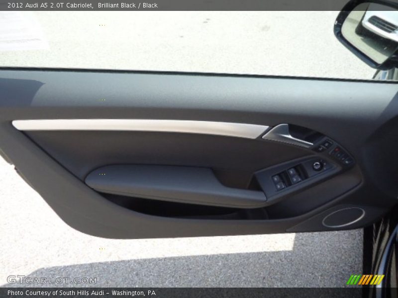 Brilliant Black / Black 2012 Audi A5 2.0T Cabriolet