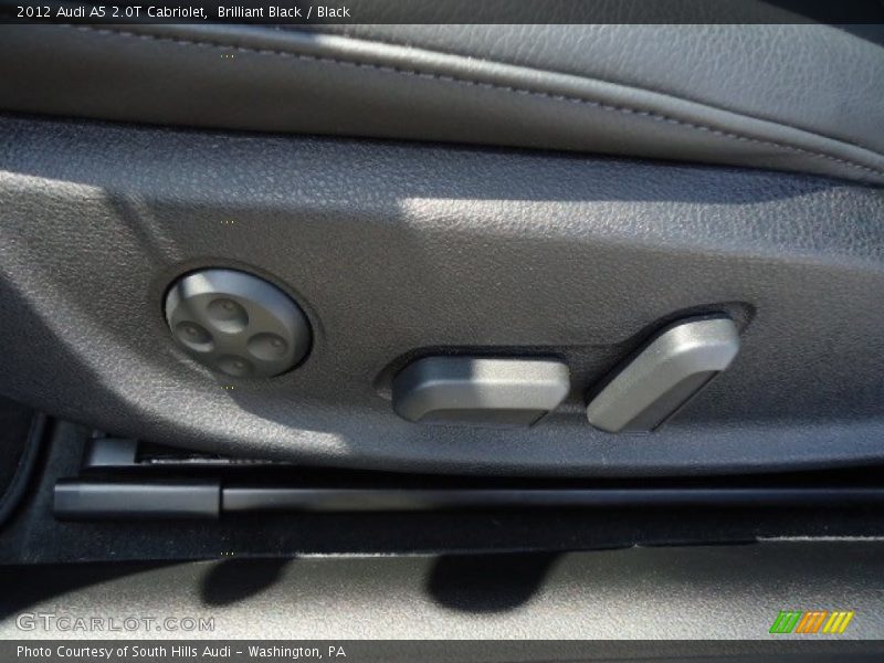 Brilliant Black / Black 2012 Audi A5 2.0T Cabriolet