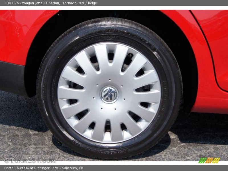 Tornado Red / Beige 2003 Volkswagen Jetta GL Sedan