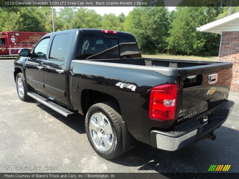 Black Granite Metallic / Ebony 2010 Chevrolet Silverado 1500 LTZ Crew Cab 4x4