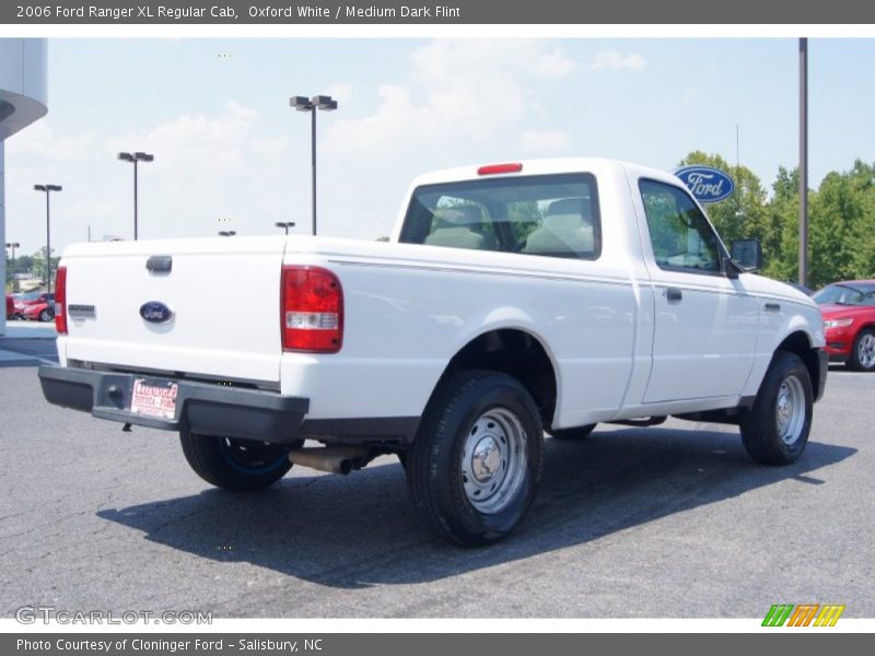 Oxford White / Medium Dark Flint 2006 Ford Ranger XL Regular Cab