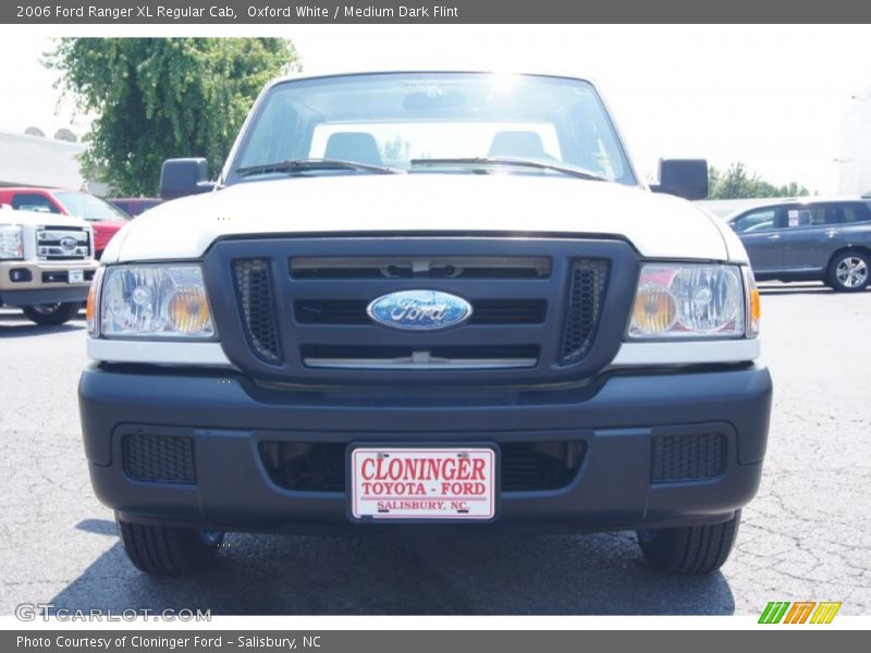 Oxford White / Medium Dark Flint 2006 Ford Ranger XL Regular Cab