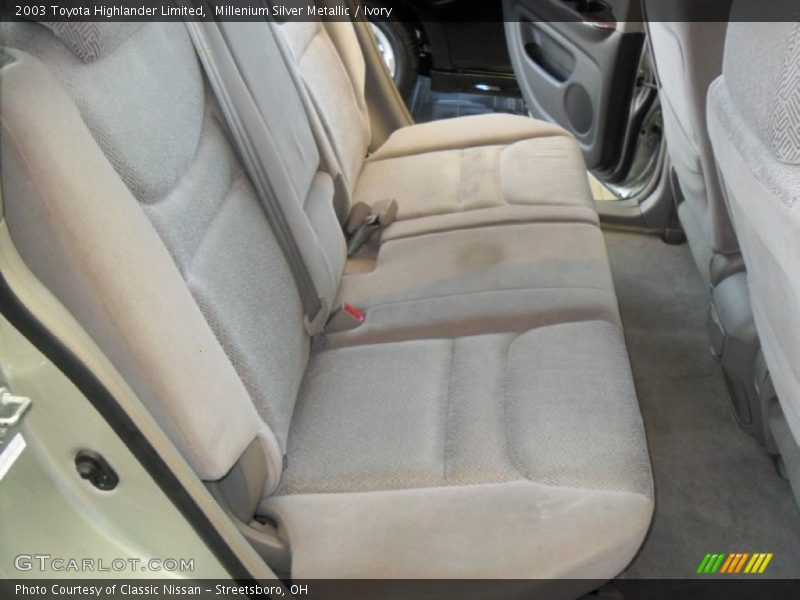 Millenium Silver Metallic / Ivory 2003 Toyota Highlander Limited
