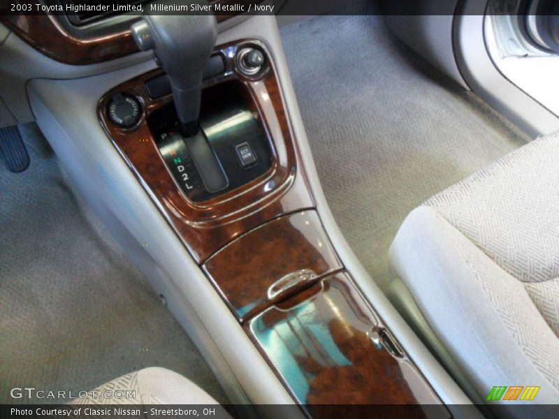 Millenium Silver Metallic / Ivory 2003 Toyota Highlander Limited