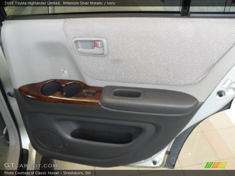 Millenium Silver Metallic / Ivory 2003 Toyota Highlander Limited