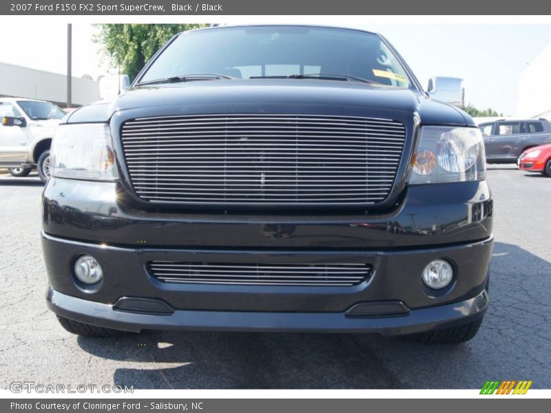 Black / Black 2007 Ford F150 FX2 Sport SuperCrew