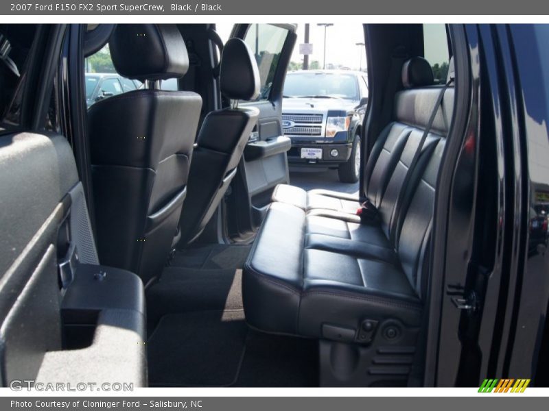 Black / Black 2007 Ford F150 FX2 Sport SuperCrew