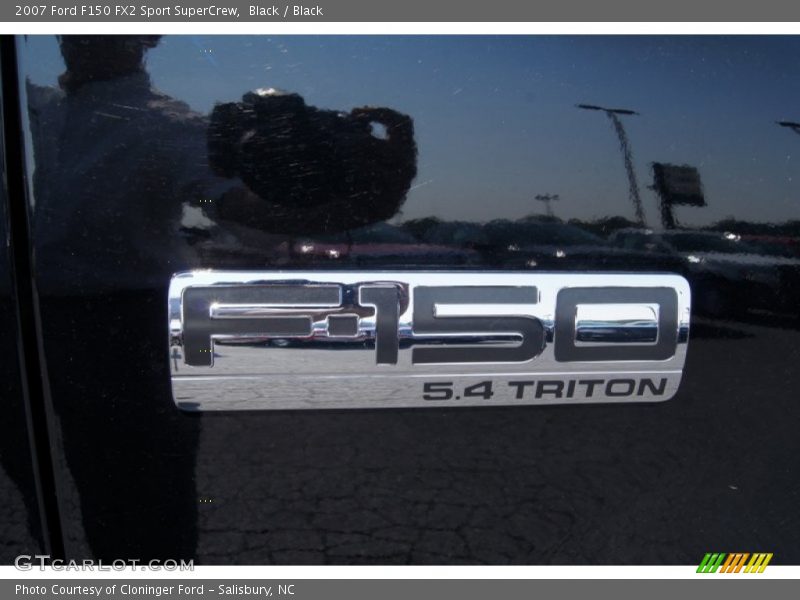 Black / Black 2007 Ford F150 FX2 Sport SuperCrew