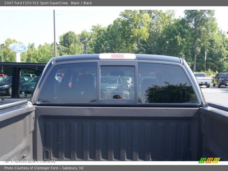 Black / Black 2007 Ford F150 FX2 Sport SuperCrew