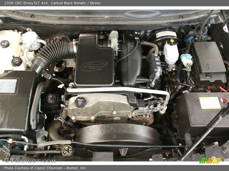 Carbon Black Metallic / Ebony 2008 GMC Envoy SLT 4x4