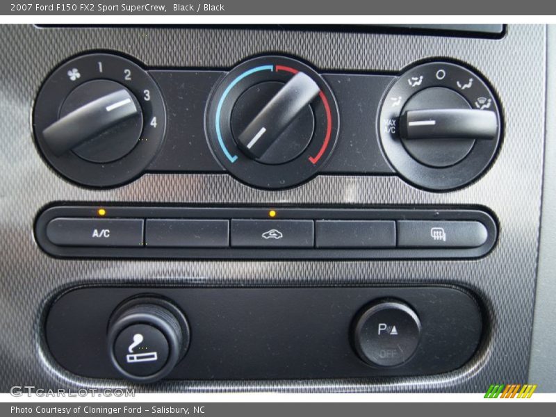 Black / Black 2007 Ford F150 FX2 Sport SuperCrew