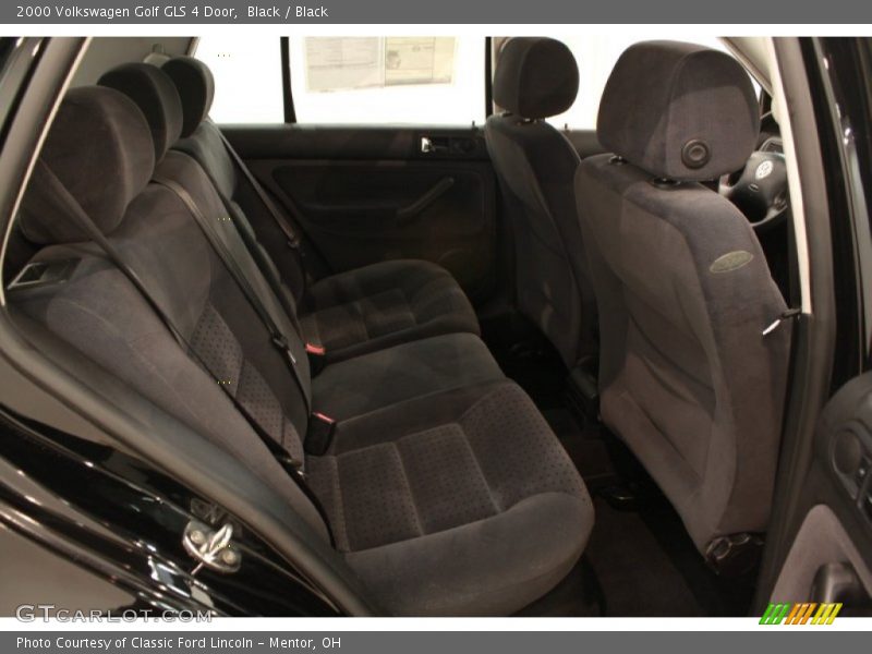 Black / Black 2000 Volkswagen Golf GLS 4 Door