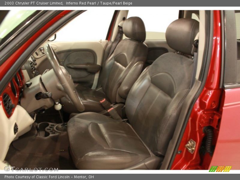 Front Seat of 2003 PT Cruiser Limited