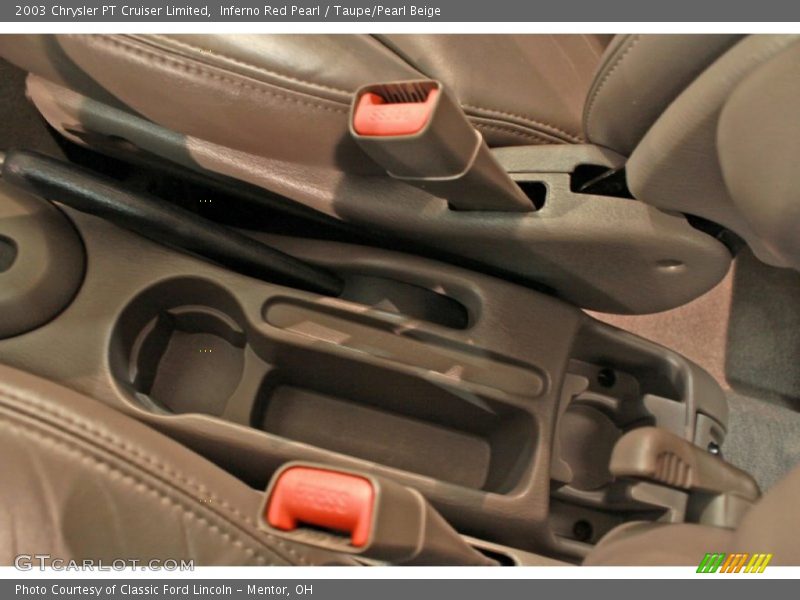 Inferno Red Pearl / Taupe/Pearl Beige 2003 Chrysler PT Cruiser Limited